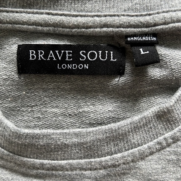 Large crop top crewneck from Brave soul - Picture 3 of 3
